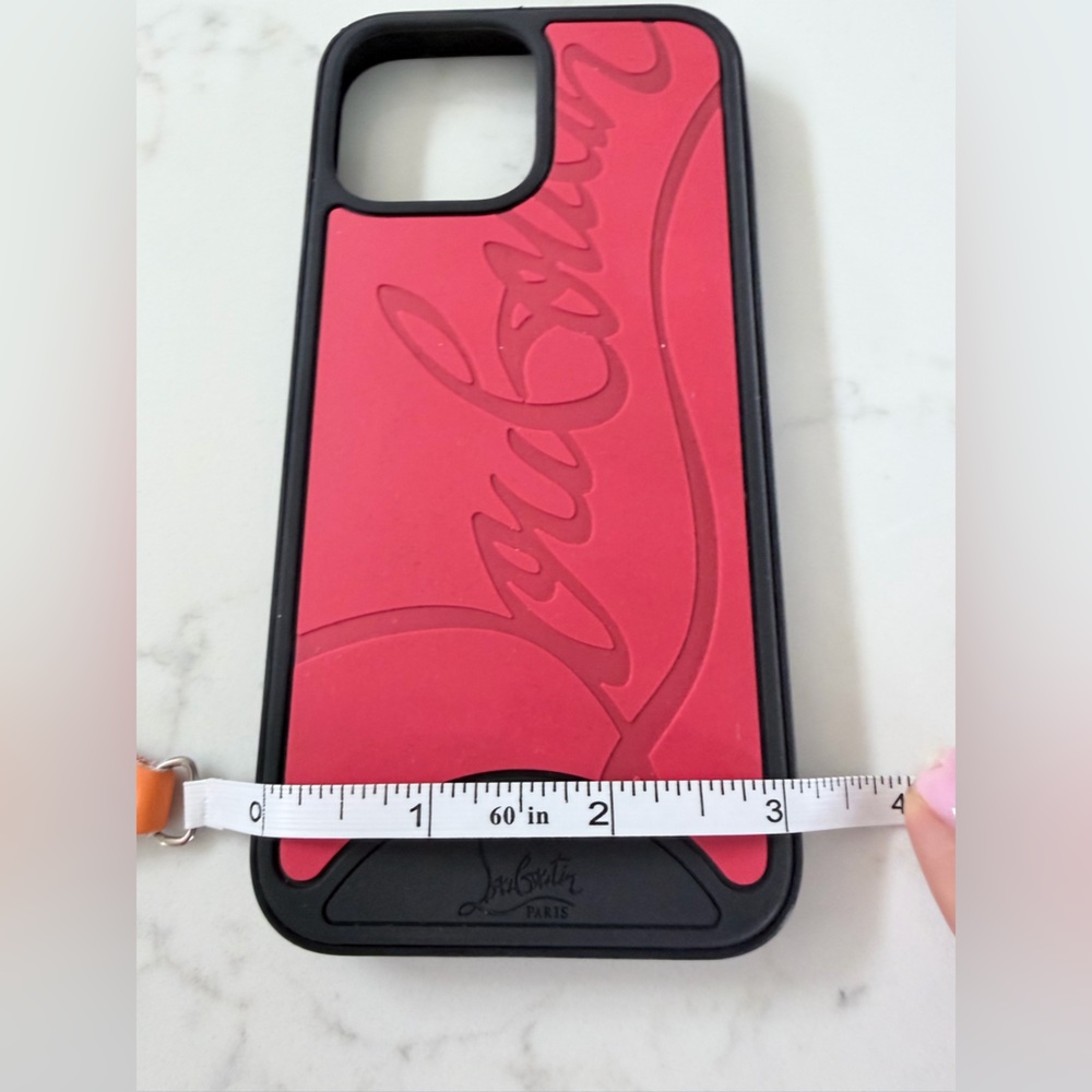 iPhone 13 Pro Max Bold Red and Black Phone Case - Picture 5 of 5